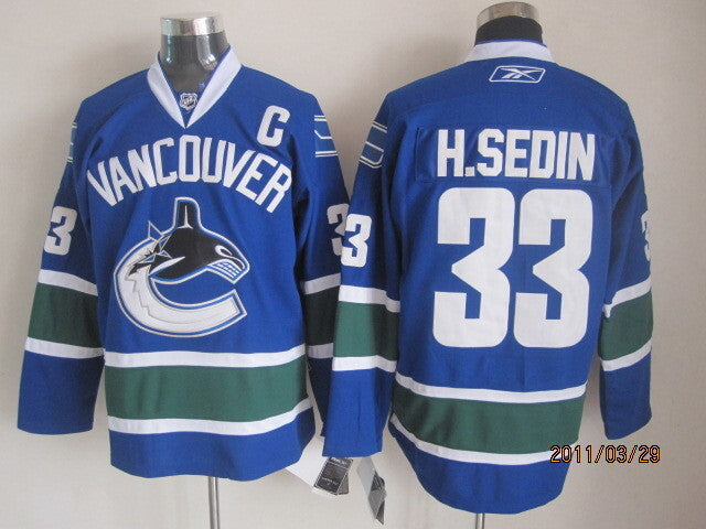 Vancouver Canucks Canucks Style 6 Hockey Jersey hockey jersey product view 1