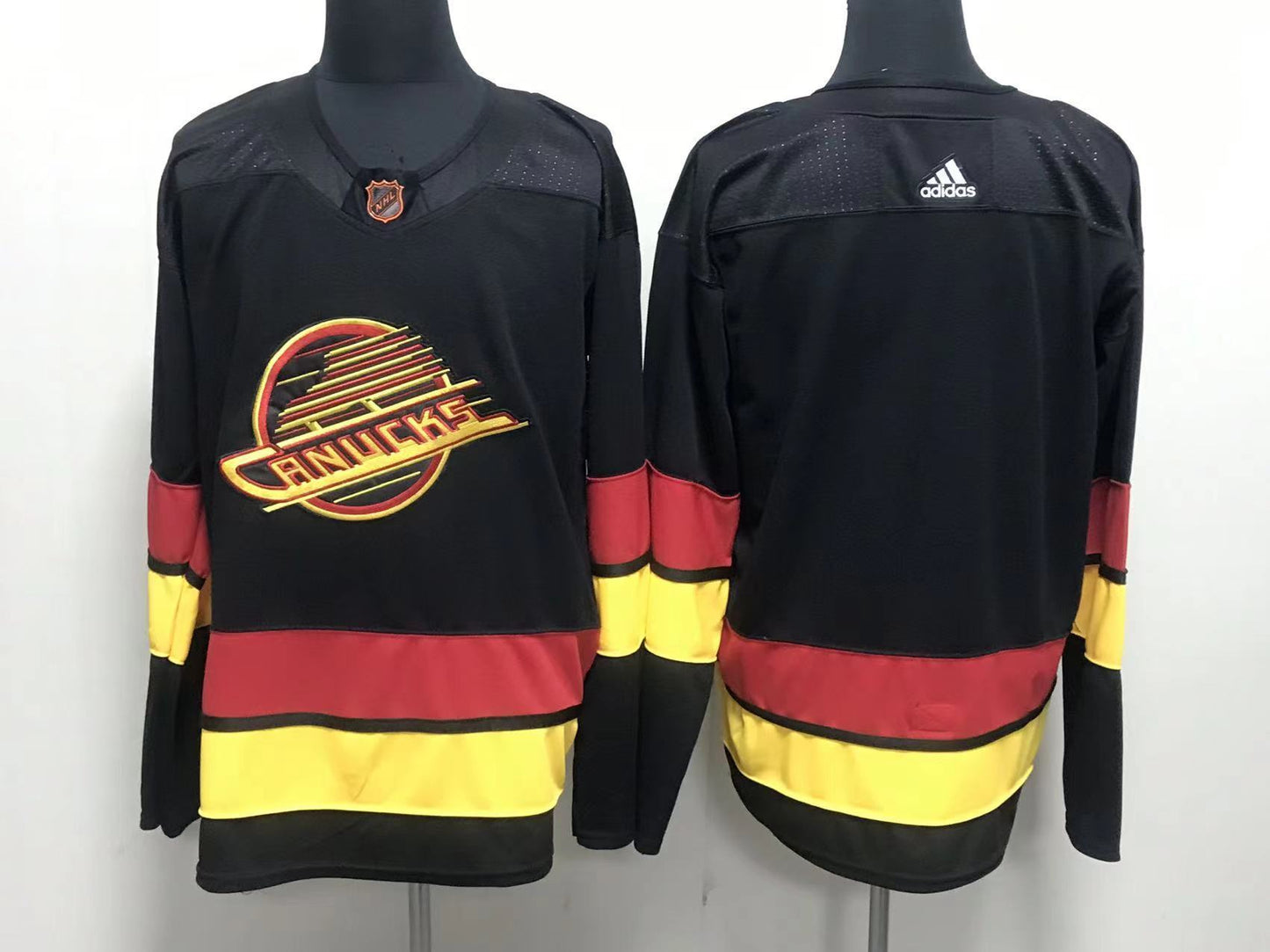 Vancouver Canucks Style 1 Hockey Jersey hockey jersey product view 1