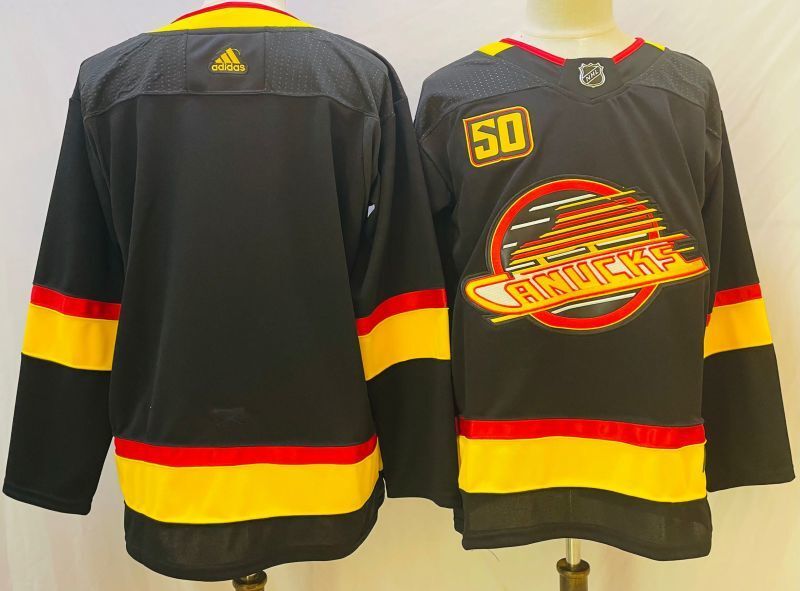Vancouver Canucks Style 3 Hockey Jersey hockey jersey product view 1