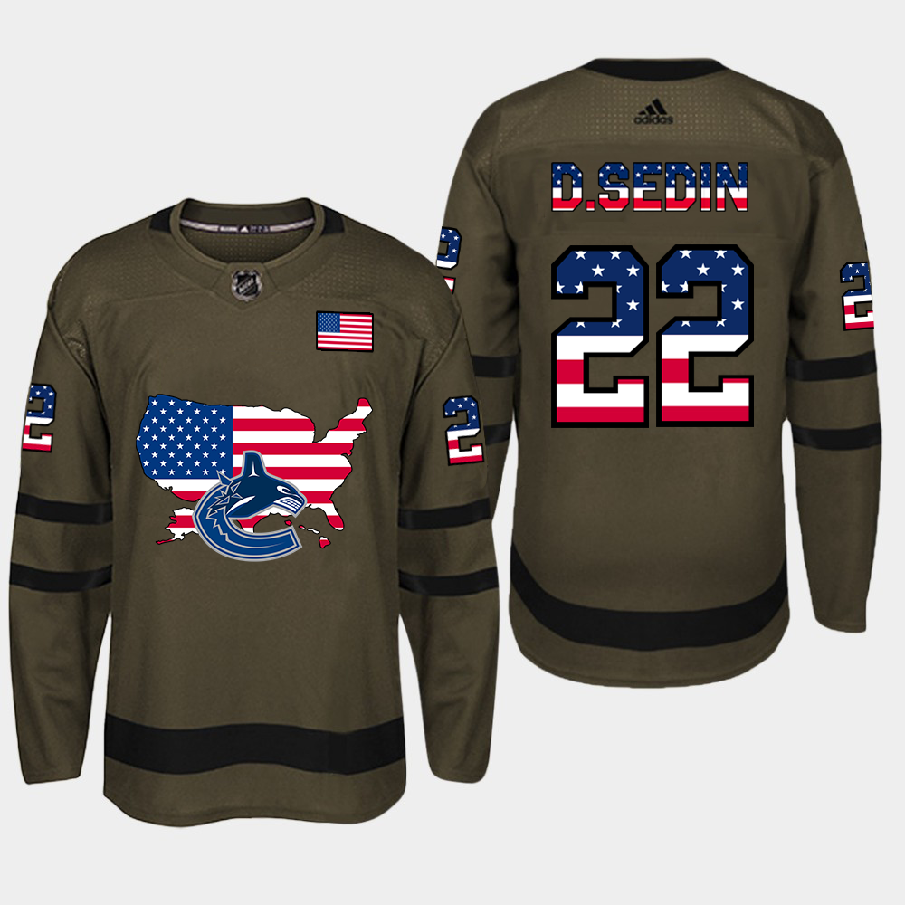 Vancouver Canucks Style 6 Hockey Jersey hockey jersey product view 1