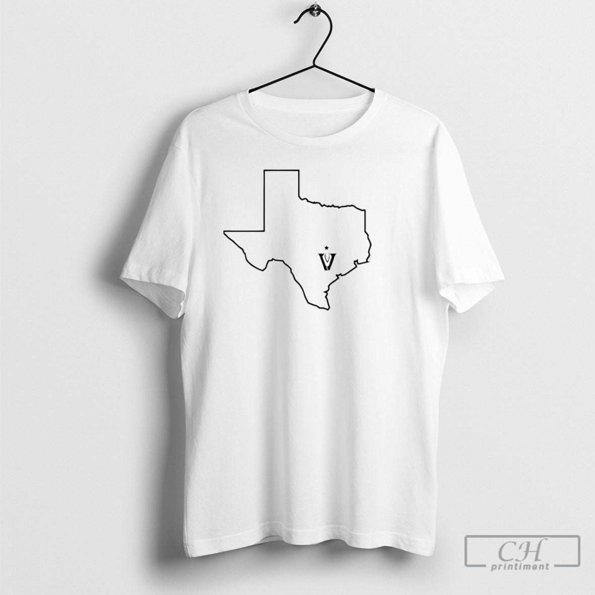 Vandegrift Vipers Texas Outline Map Graphic Shirt Tee Unisex T-shirt, Sweatshirt, Hoodie, Long Sleeve Tee - T-Shirt, Sweatshirt, Hoodie