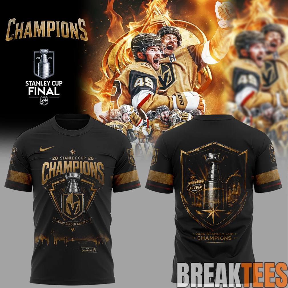 Vegas Golden Knights 2026 Stanley Cup Champions Shirt Unisex T-shirt, Sweatshirt, Hoodie, Long Sleeve Tee - T-Shirt, Sweatshirt, Hoodie