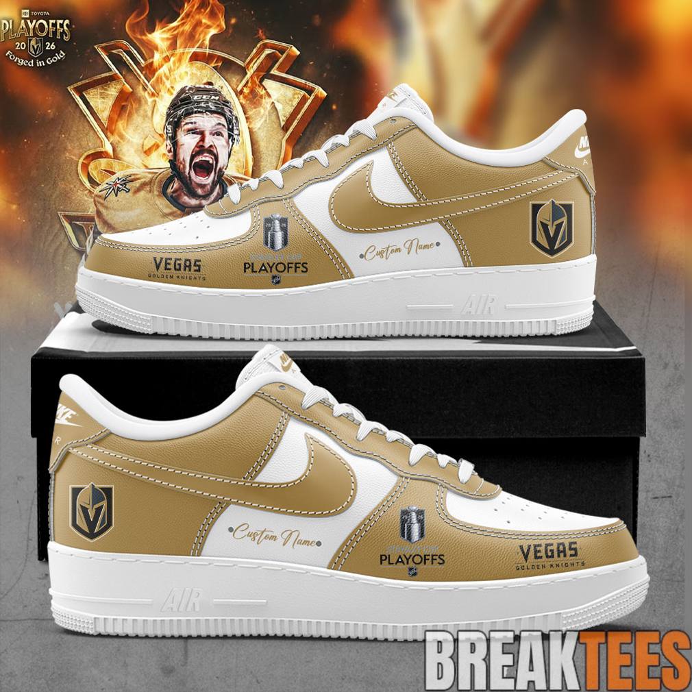 Vegas Golden Knights 2026 Stanley Cup Final Custom AF1 Shoes Unisex T-shirt, Sweatshirt, Hoodie, Long Sleeve Tee - T-Shirt, Sweatshirt, Hoodie