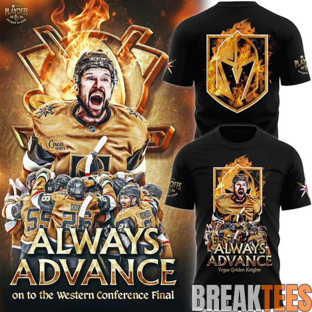 Vegas Golden Knights Forged in Gold Playoffs 2026 T-Shirt Unisex T-shirt, Sweatshirt, Hoodie, Long Sleeve Tee - T-Shirt, Sweatshirt, Hoodie