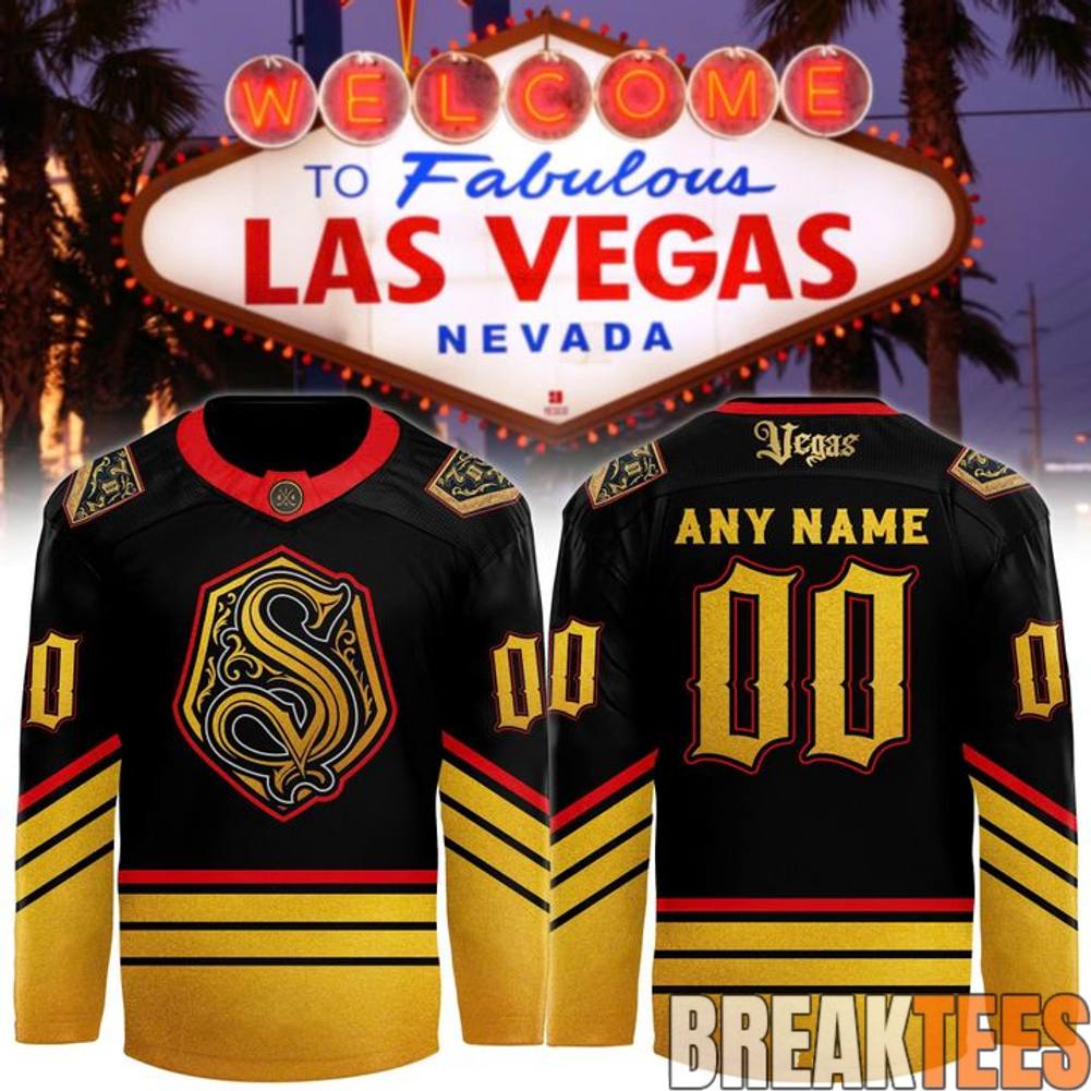 Vegas Sin Hockey Club Special New 2026 Custom Hockey Jersey hockey jersey product view 1