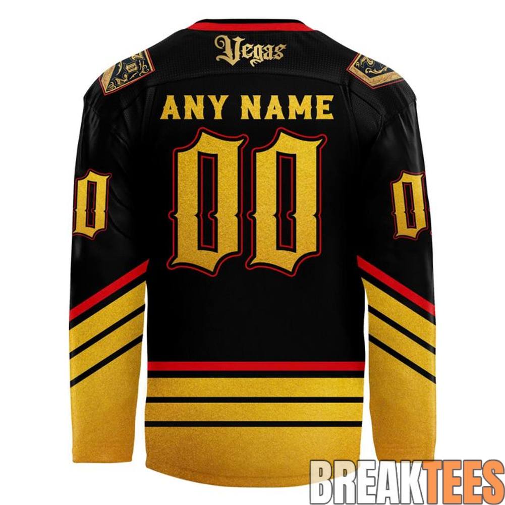 Vegas Sin Hockey Club Special New 2026 Custom Hockey Jersey hockey jersey product view 3