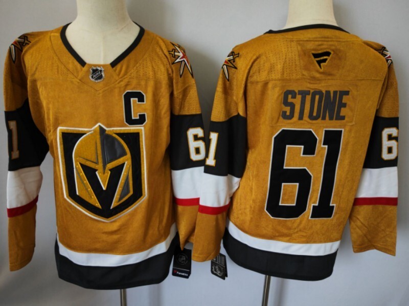 Vegas Golden Knights #61 Mark Stone Cavaliers Style 1 Hockey Jersey hockey jersey product view 1