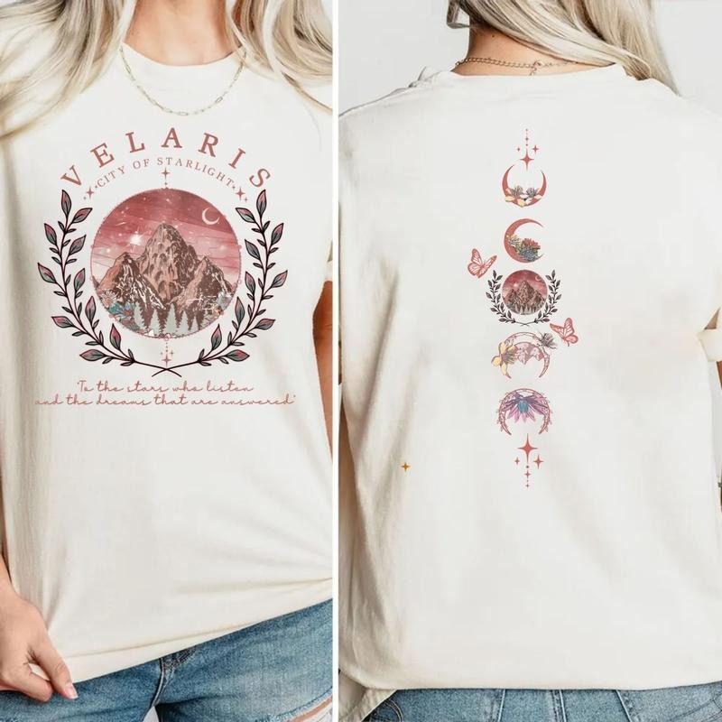 Velaris City Starlight Two Sided Acotar Night Court - Adult & Kids T-Shirts, Sweatshirts & Hoodies apparel design preview 1