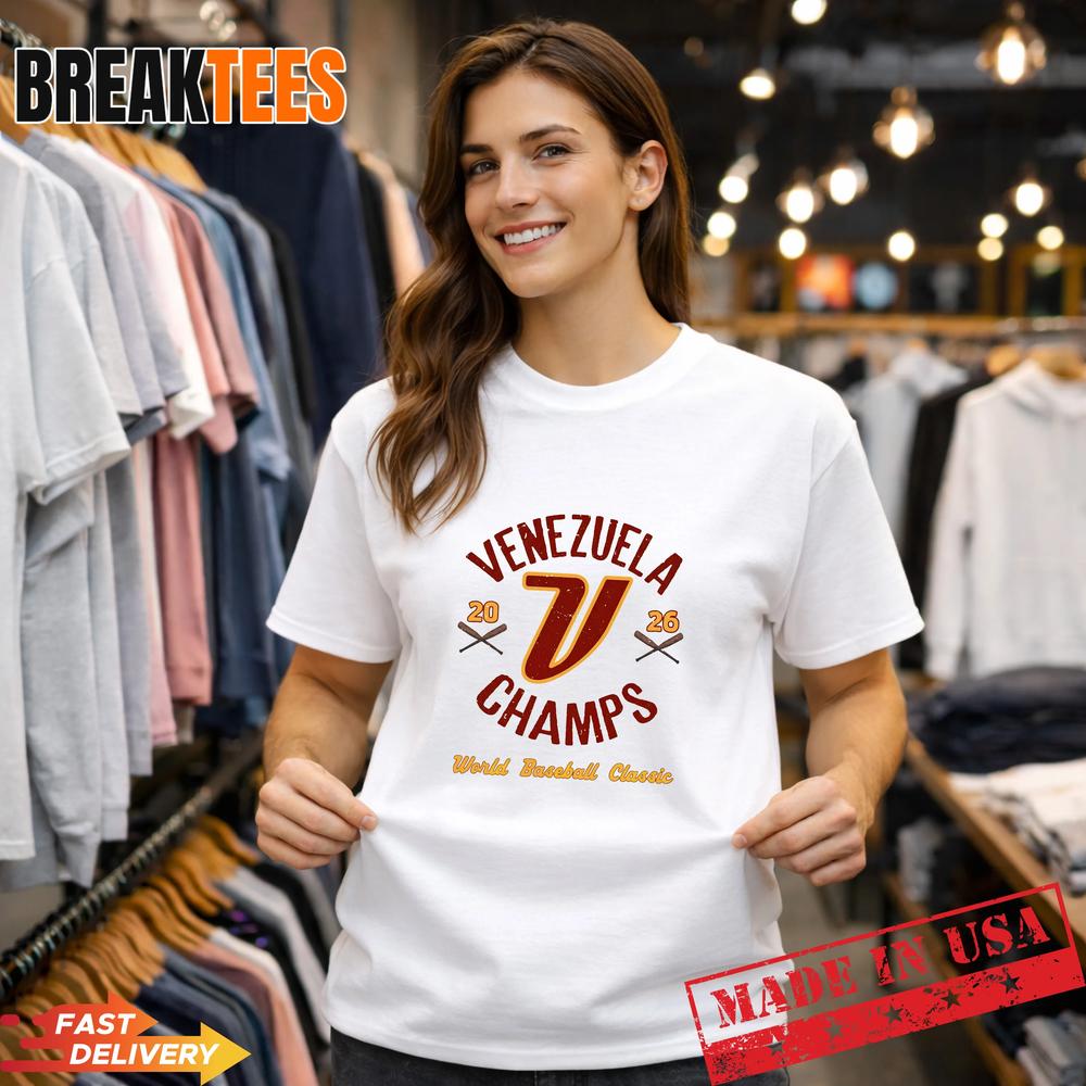 Venezuela 2026 World Baseball Classic Champions Legendary Victory Fan T-Shirt Unisex T-shirt, Sweatshirt, Hoodie, Long Sleeve Tee - T-Shirt, Sweatshirt, Hoodie