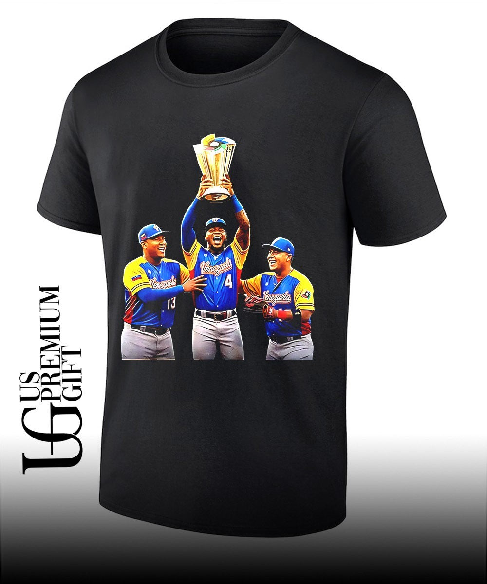 Venezuelas Team Glory moment 2026 WBC Champions shirt Unisex T-shirt, Sweatshirt, Hoodie, Long Sleeve Tee - T-Shirt, Sweatshirt, Hoodie