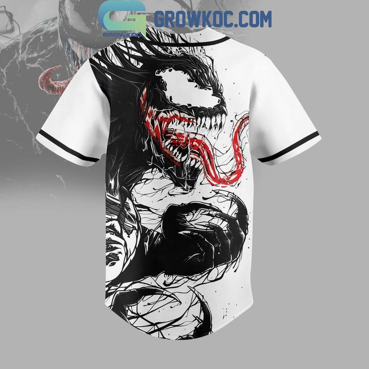 Venom The Last Dance We Are Venom Personalized Baseball Jersey baseball jersey product view 3