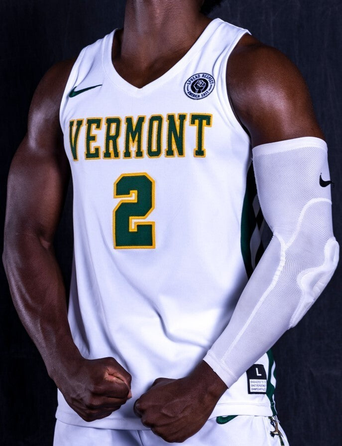 Vermont Catamounts 2022-23 Home College Football Jersey football jersey product view 1