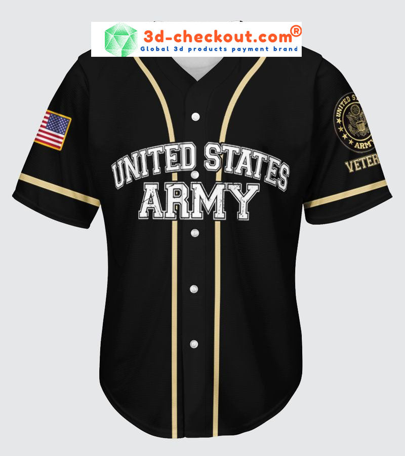 Veteran American flag All gave some gave all baseball jersey baseball jersey product view 1