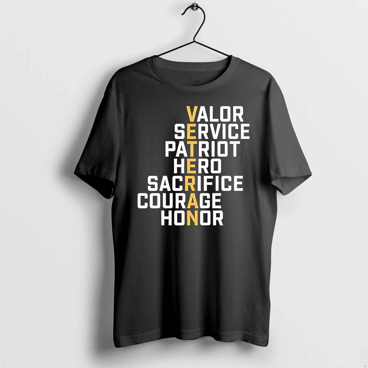 Veteran Meaning Valor Service Perfect For Those Who Want To Honor Retired Tshirts Sweater Unisex T-shirt, Sweatshirt, Hoodie, Long Sleeve Tee - T-Shirt, Sweatshirt, Hoodie