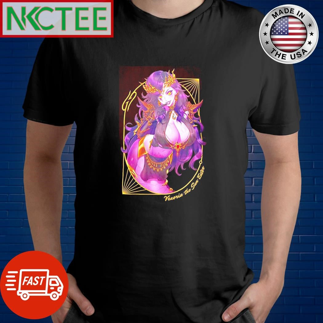 Vexoria the Sun Eater, a snake goddess shirt Unisex T-shirt, Sweatshirt, Hoodie, Long Sleeve Tee - T-Shirt, Sweatshirt, Hoodie
