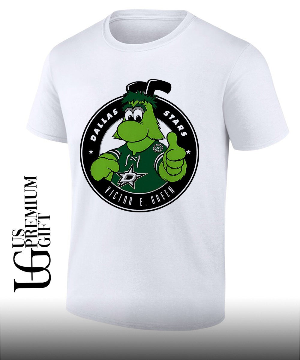 Victor E. Green Dallas Stars hockey 2026 logo shirt Unisex T-shirt, Sweatshirt, Hoodie, Long Sleeve Tee - T-Shirt, Sweatshirt, Hoodie