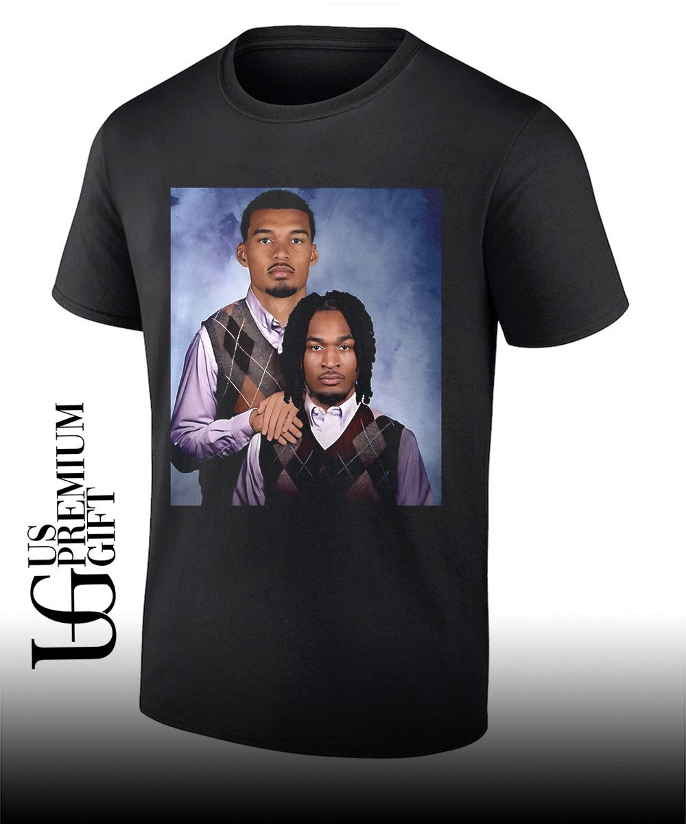 Victor Wembanyama and Stephon Castle San Antonio Spurs NBA Step Brothers shirt Unisex T-shirt, Sweatshirt, Hoodie, Long Sleeve Tee - T-Shirt, Sweatshirt, Hoodie