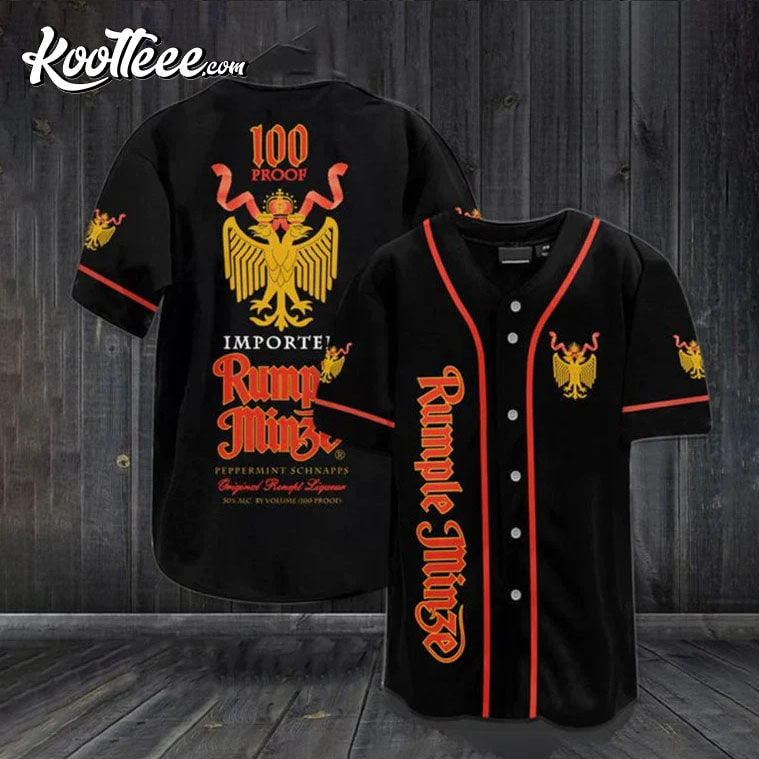 Rumple Minze Gin Beer Lover Baseball Jersey baseball jersey product view 1