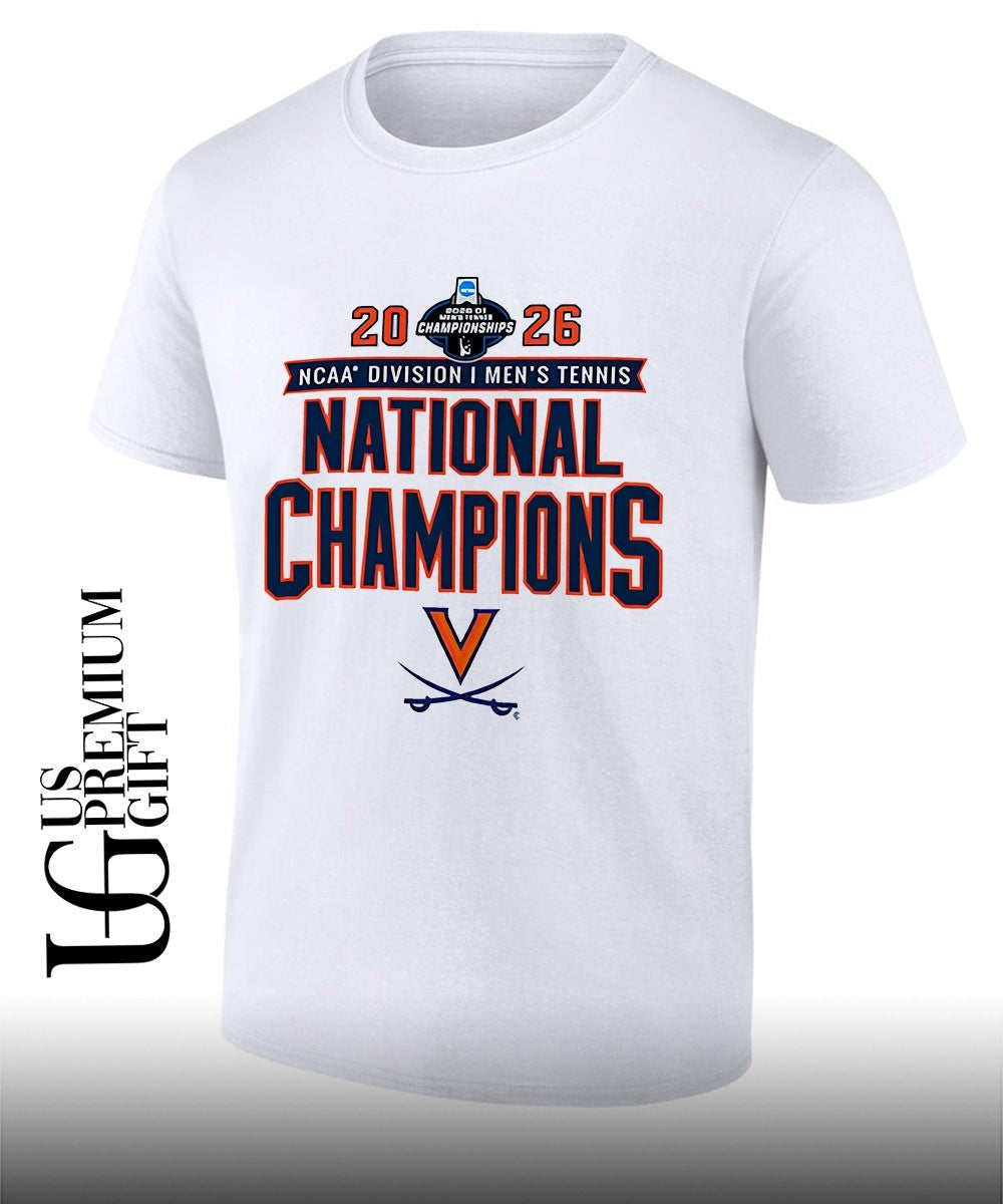 Virginia Cavaliers 2026 NCAA Division I Mens Tennis National Champions shirt Unisex T-shirt, Sweatshirt, Hoodie, Long Sleeve Tee - T-Shirt, Sweatshirt, Hoodie