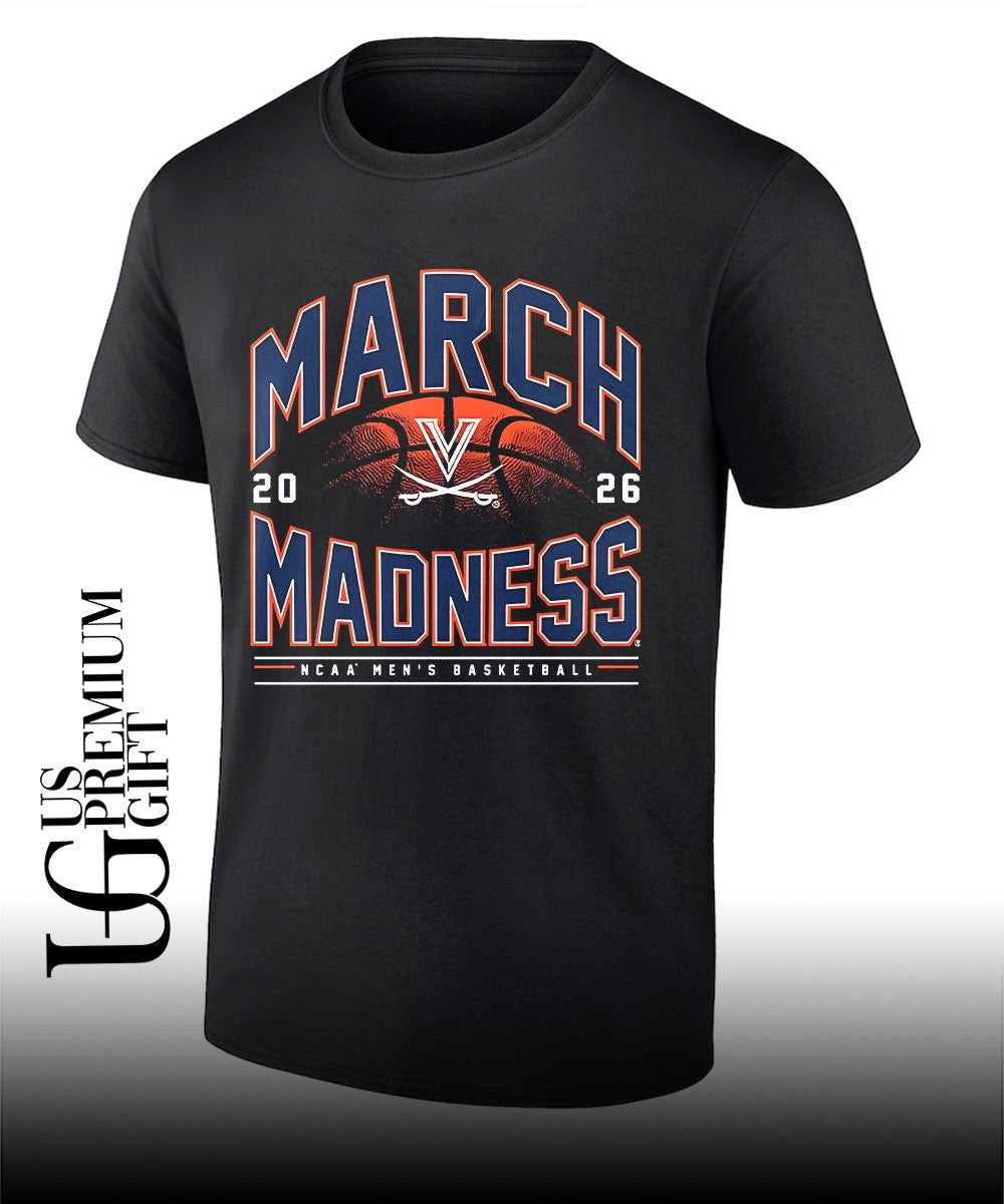 Virginia Cavaliers Mens basketball 2026 NCAA March Madness shirt Unisex T-shirt, Sweatshirt, Hoodie, Long Sleeve Tee - T-Shirt, Sweatshirt, Hoodie