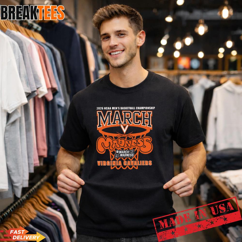 Virginia Cavaliers NCAA Mens Basketball Championship March Madness 2026 T-Shirt Unisex T-shirt, Sweatshirt, Hoodie, Long Sleeve Tee - T-Shirt, Sweatshirt, Hoodie