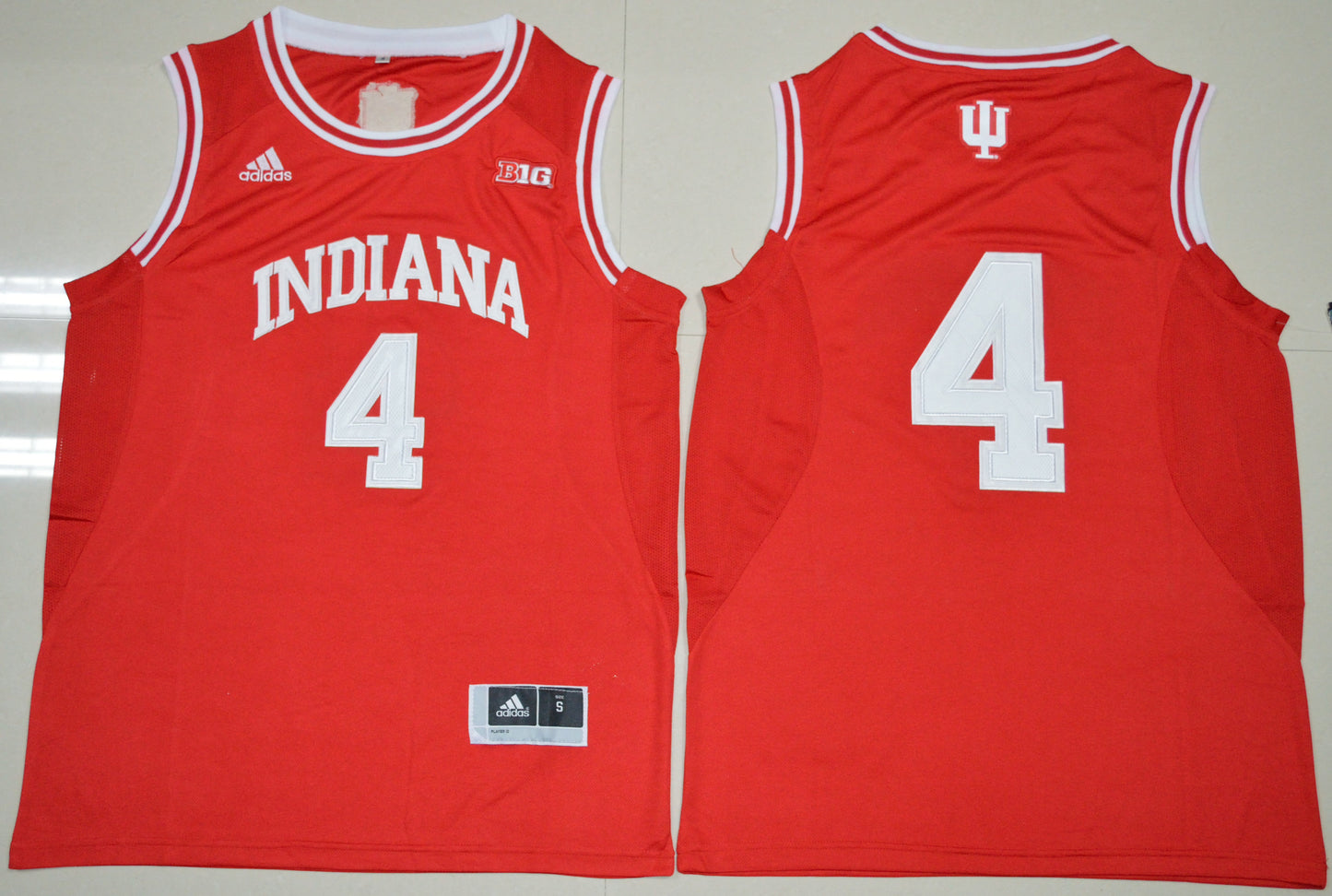Vitor Oladipo 4 Red College Football Jersey football jersey product view 1