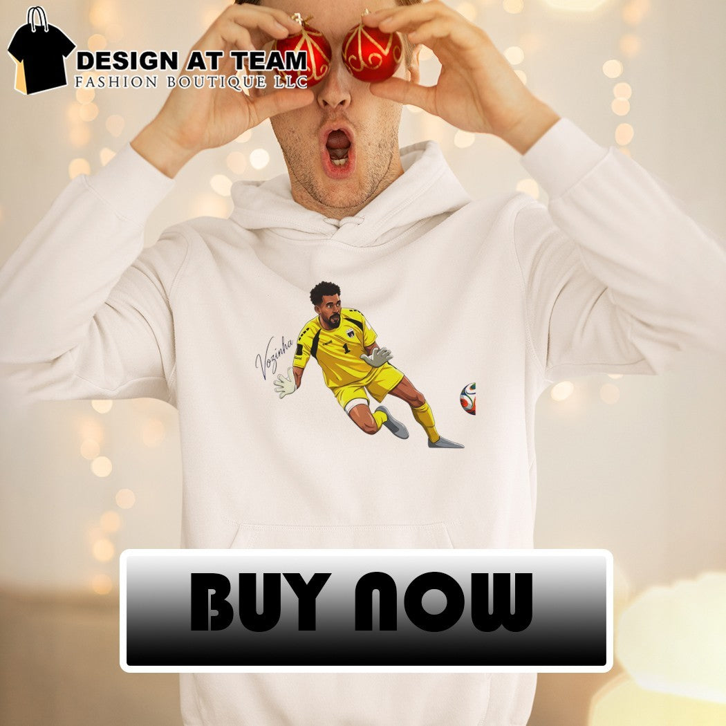 Vozinha Cabo Verde Soceer 2026 World Cup signature - Adult & Kids T-Shirts, Sweatshirts & Hoodies apparel design preview 2