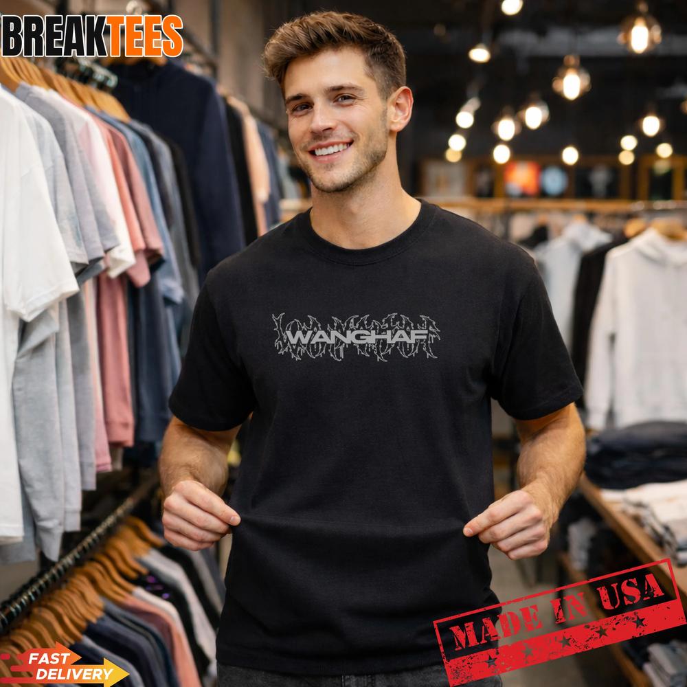 WANGHAF Double Font Sided Dark T-Shirt Unisex T-shirt, Sweatshirt, Hoodie, Long Sleeve Tee - T-Shirt, Sweatshirt, Hoodie