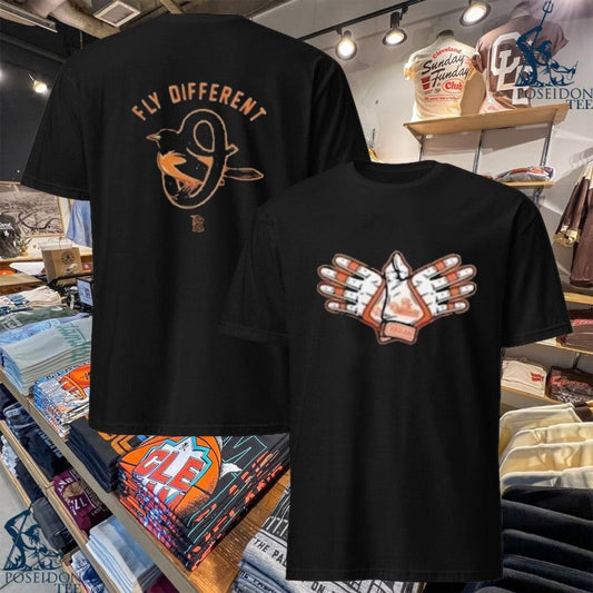 Baltimore Orioles Fly Different 2026 T-shirt Unisex T-shirt, Sweatshirt, Hoodie, Long Sleeve Tee - T-Shirt, Sweatshirt, Hoodie