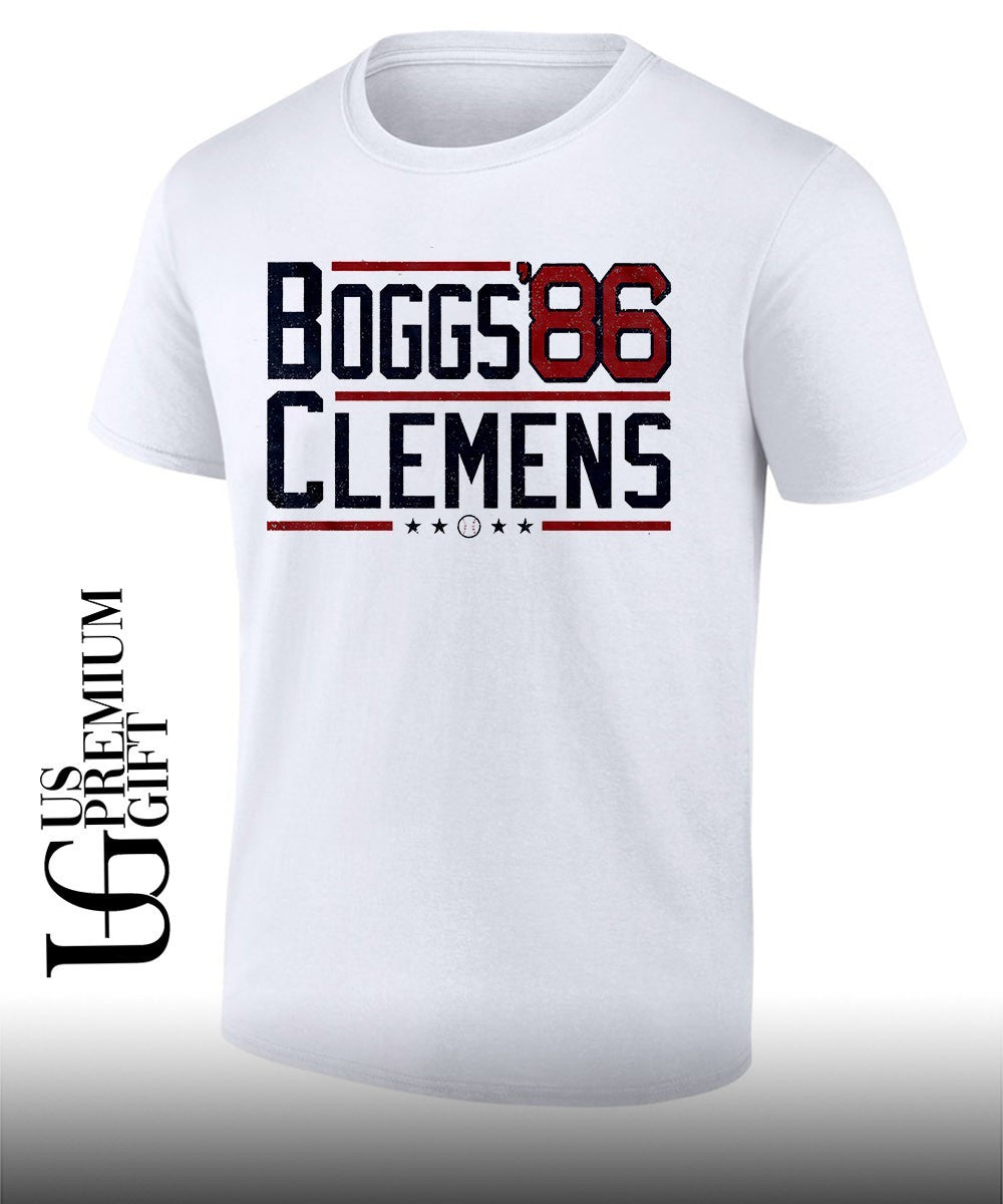 Wade Boggs and Roger Clemens 86 Baseball shirt Unisex T-shirt, Sweatshirt, Hoodie, Long Sleeve Tee - T-Shirt, Sweatshirt, Hoodie