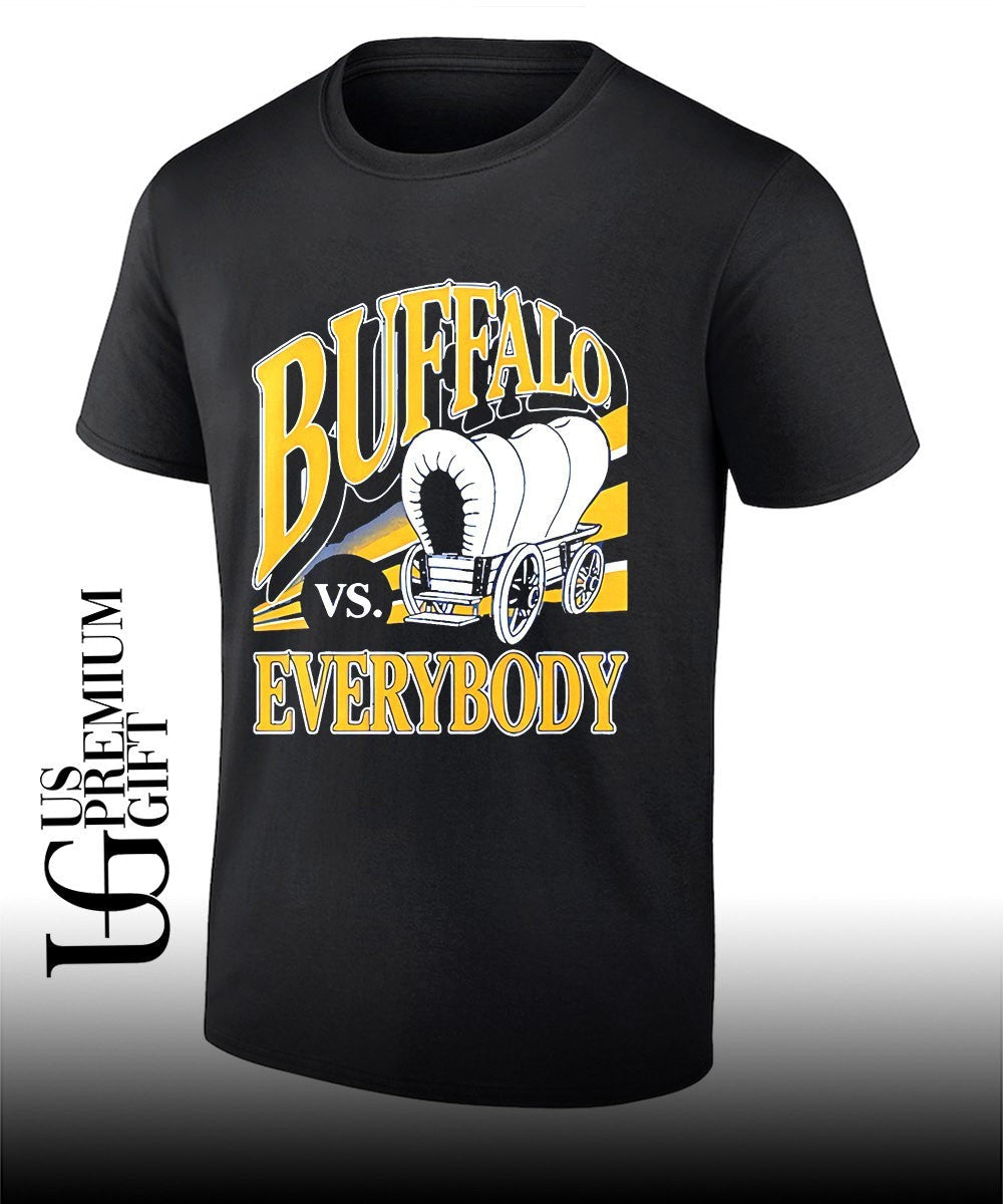 Wagon Buffalo vs Everybody Buffalo Sabres hockey shirt Unisex T-shirt, Sweatshirt, Hoodie, Long Sleeve Tee - T-Shirt, Sweatshirt, Hoodie