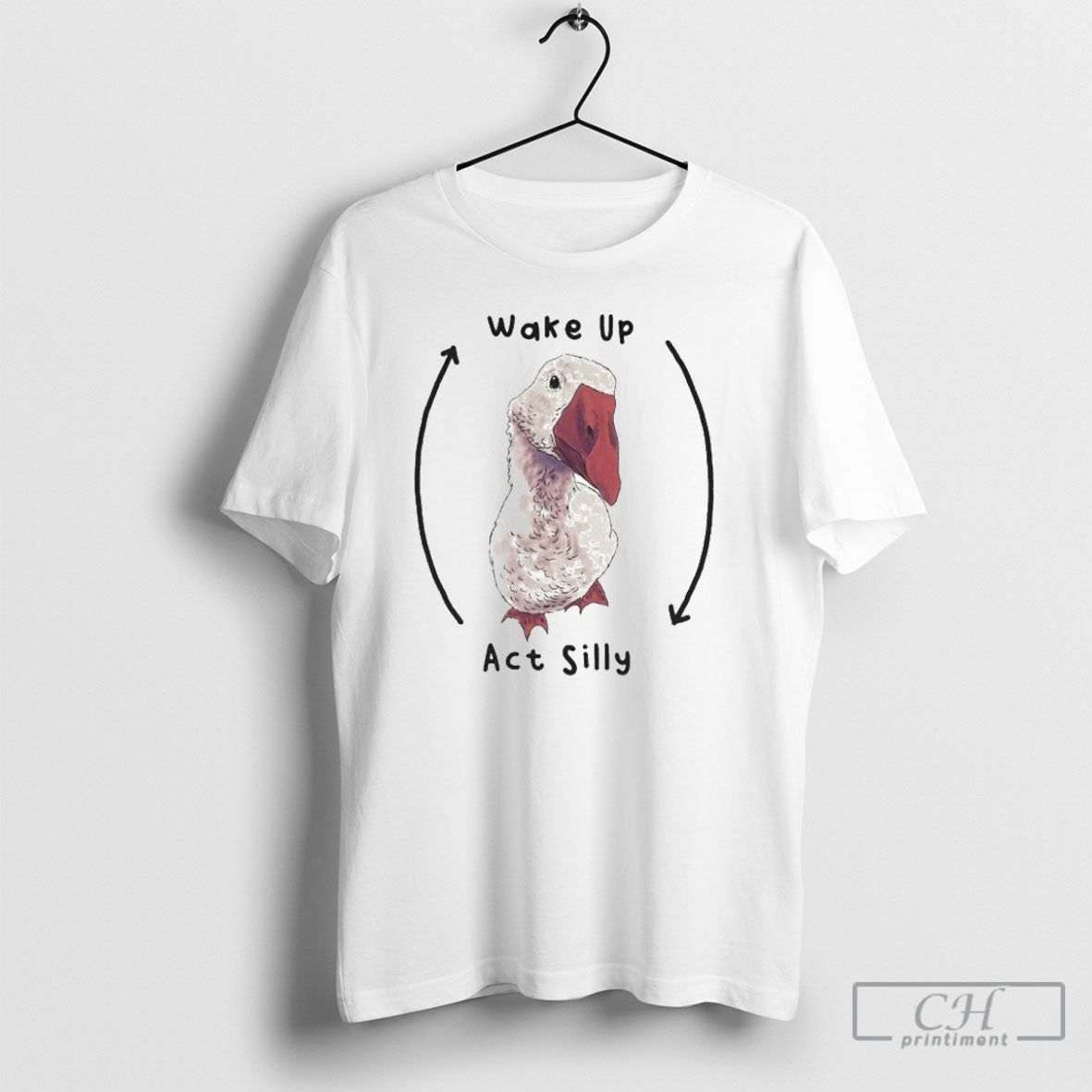 Wake Up Act Silly Unisex T-shirt, Sweatshirt, Hoodie, Long Sleeve Tee - T-Shirt, Sweatshirt, Hoodie