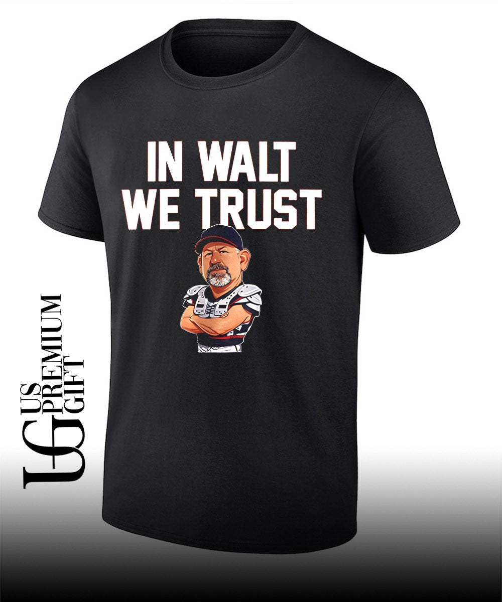 Walt Weiss In Walt We Trust Atlanta Baseball caricature shirt Unisex T-shirt, Sweatshirt, Hoodie, Long Sleeve Tee - T-Shirt, Sweatshirt, Hoodie