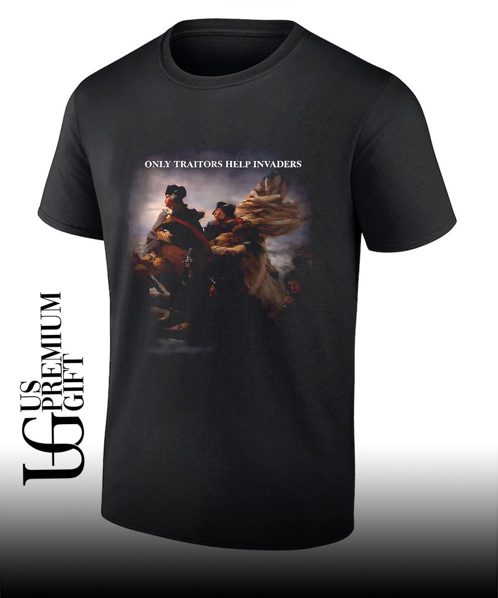 Washington Crossing the Delaware shirt Unisex T-shirt, Sweatshirt, Hoodie, Long Sleeve Tee - T-Shirt, Sweatshirt, Hoodie