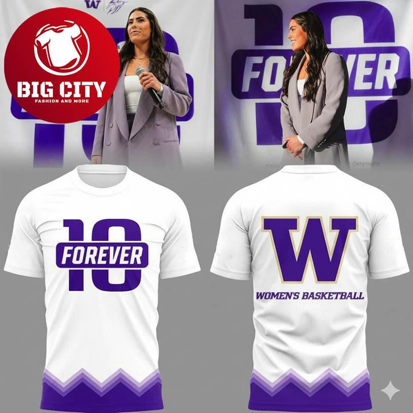 Washington Huskies Womens Basketball Ncaa Limited Forever 10 Two Sided Shirt Unisex T-shirt, Sweatshirt, Hoodie, Long Sleeve Tee - T-Shirt, Sweatshirt, Hoodie