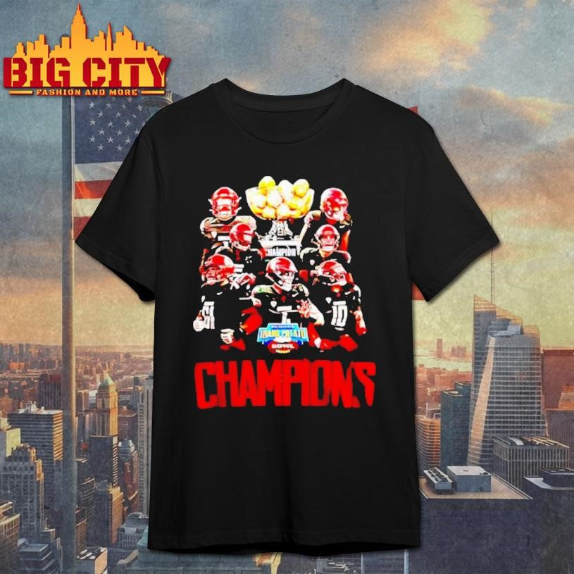 Washington State Cougars Idaho Potato Bowl Champions Shirt Unisex T-shirt, Sweatshirt, Hoodie, Long Sleeve Tee - T-Shirt, Sweatshirt, Hoodie