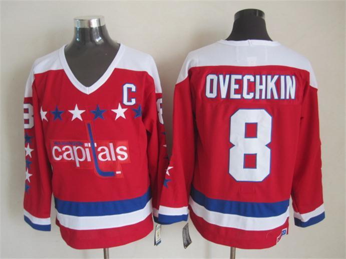 Washington Capitals Capitals Style 4 Hockey Jersey hockey jersey product view 1