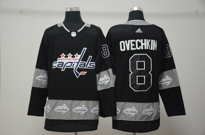 Washington Capitals Style 3 Hockey Jersey hockey jersey product view 1