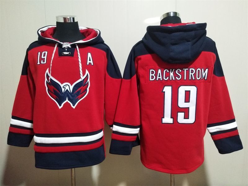 Washington Capitals #19 Nicklas Backstrom Capitals Hockey Jersey hockey jersey product view 1