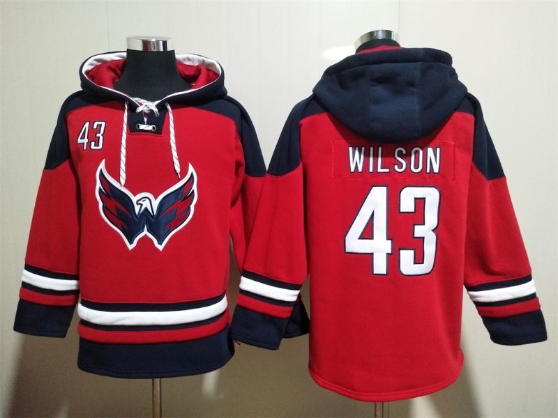 Washington Capitals #43 Tom Wilson Capitals Hockey Jersey hockey jersey product view 1