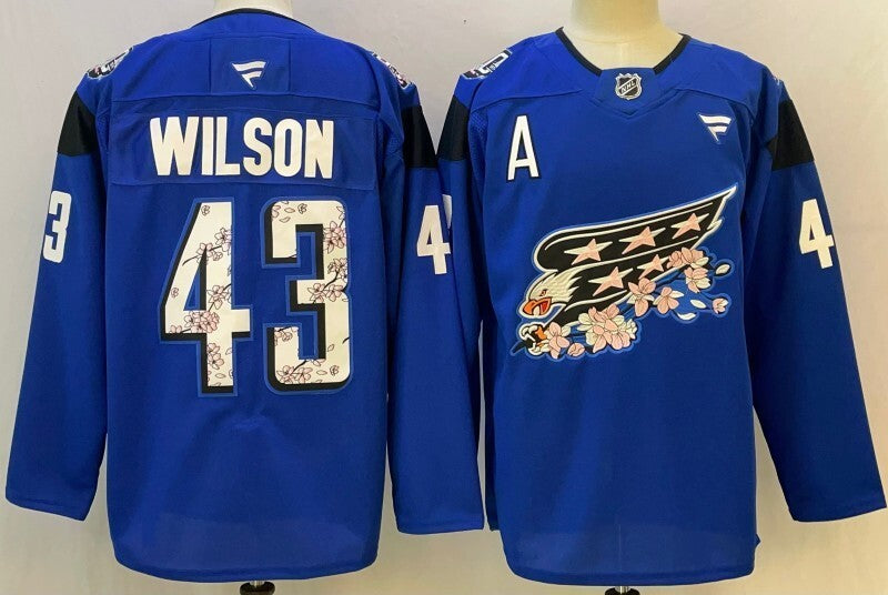 Washington Capitals #43 Tom Wilson Capitals Style 4 Hockey Jersey hockey jersey product view 1