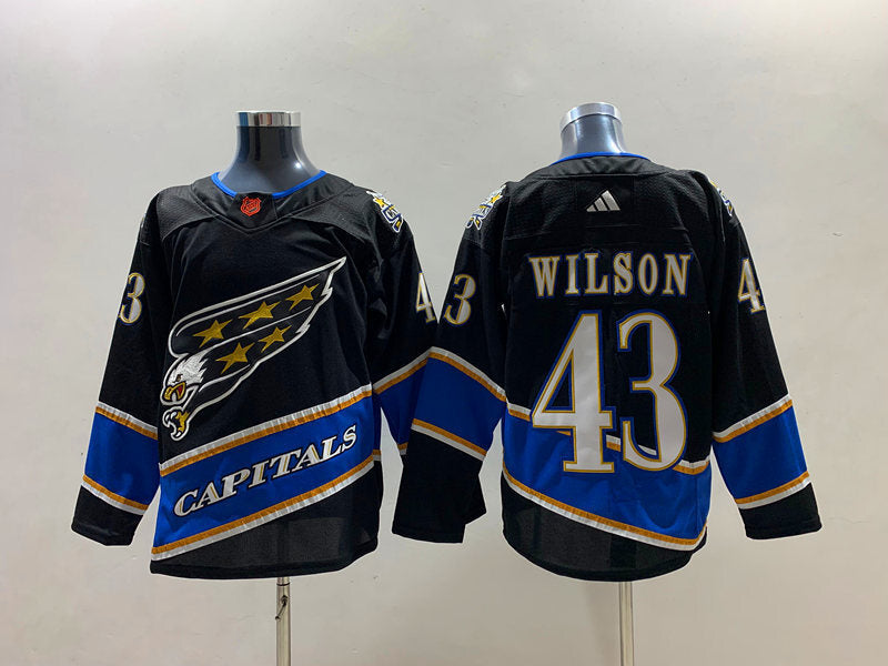 Washington Capitals #43 Tom Wilson Style 1 Hockey Jersey hockey jersey product view 1
