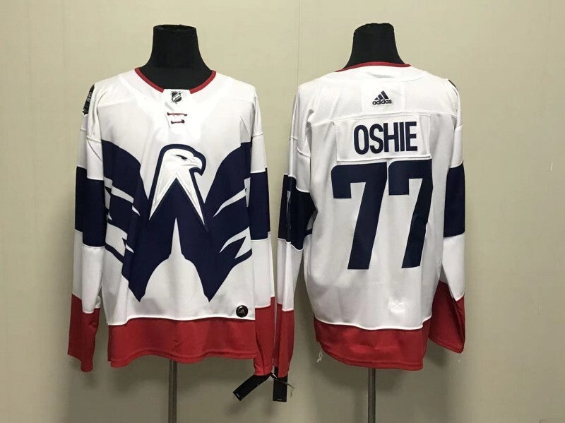 Washington Capitals #77 T.J. Oshie Capitals Style 3 Hockey Jersey hockey jersey product view 1