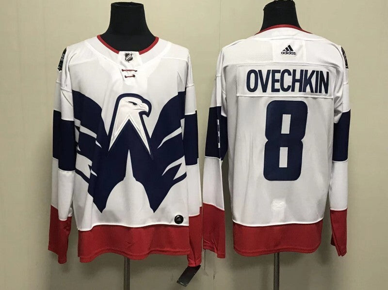 Washington Capitals #8 Alexander Ovechkin Capitals Style 12 Hockey Jersey hockey jersey product view 1