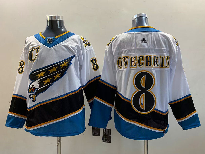 Washington Capitals #8 Alexander Ovechkin Style 3 Hockey Jersey hockey jersey product view 1