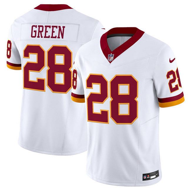 Washington Commanders #28 Darrell Green White 2025 F.U.S.E. Throwback Vapor Football Jersey football jersey product view 1