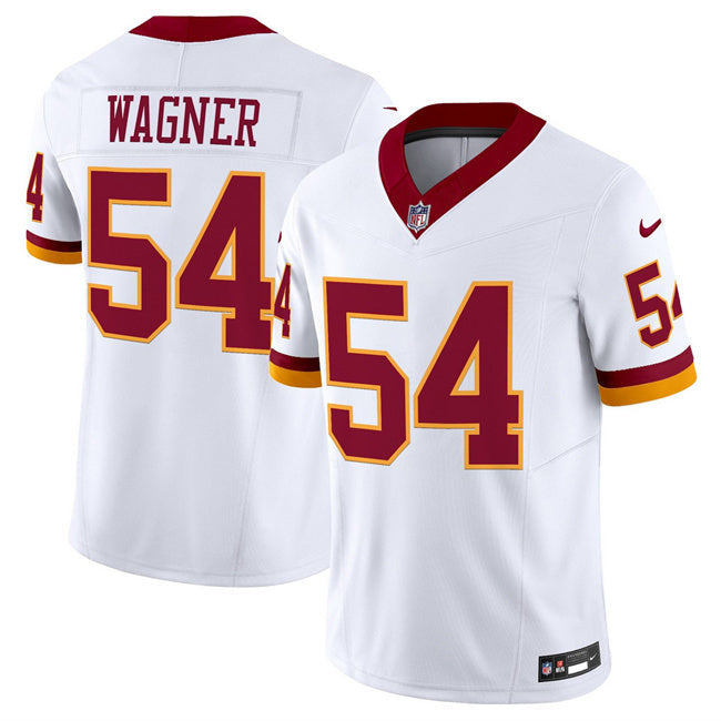 Washington Commanders #54 Bobby Wagner White 2025 F.U.S.E. Throwback Vapor Football Jersey football jersey product view 1