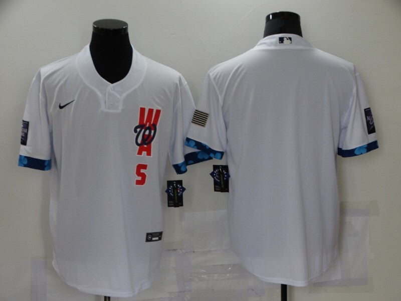 Washington Nationals All-Star Fan 365 Baseball Jersey baseball jersey product view 1