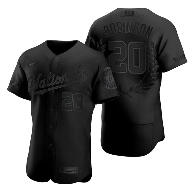 Washington Nationals #20 Robinson Style 2 Baseball Jersey baseball jersey product view 1