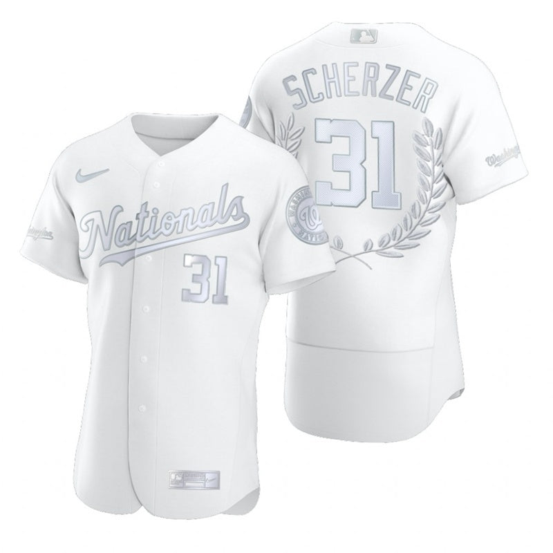 Washington Nationals #31 Max Scherzer Style 1 Baseball Jersey baseball jersey product view 1
